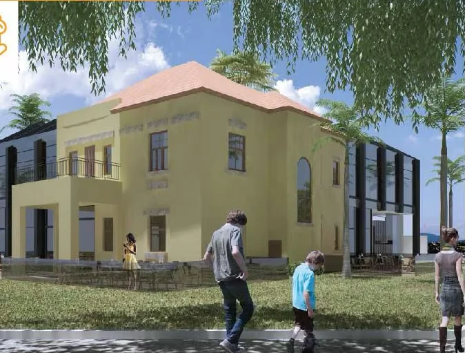 Casa patrimonial recuperada del centro comercial Beit Jala, en Barranquilla.